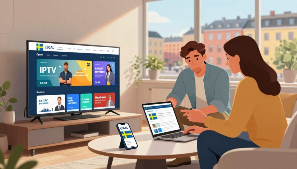IPTV lagligt Sverige
